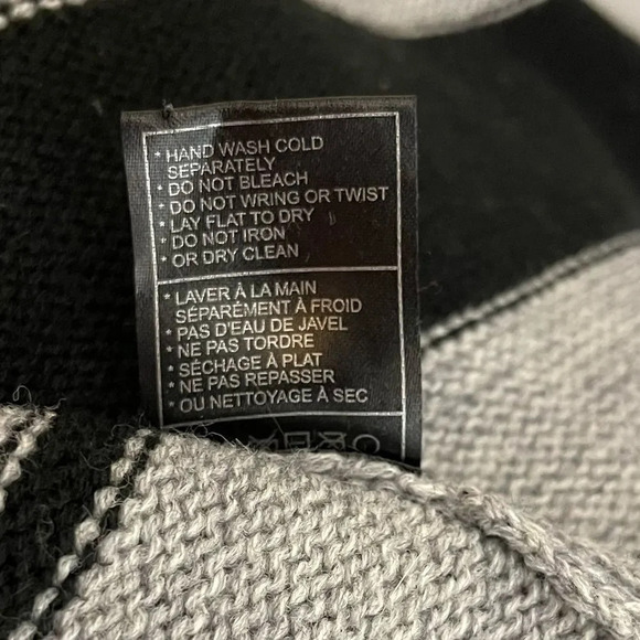 Cupcakes and Cashmere | Toro Kimono Oversized Wool Blend Stripe Open - Picture 6 of 6